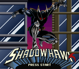 ShadowHawk (Unreleased) Title Screen